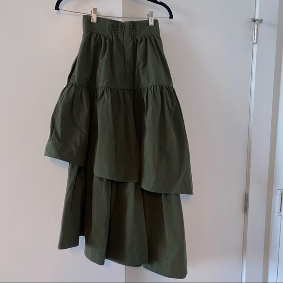 Aje Interlace Midi Ruffle Asymmetrical Skirt - Picture 11 of 12